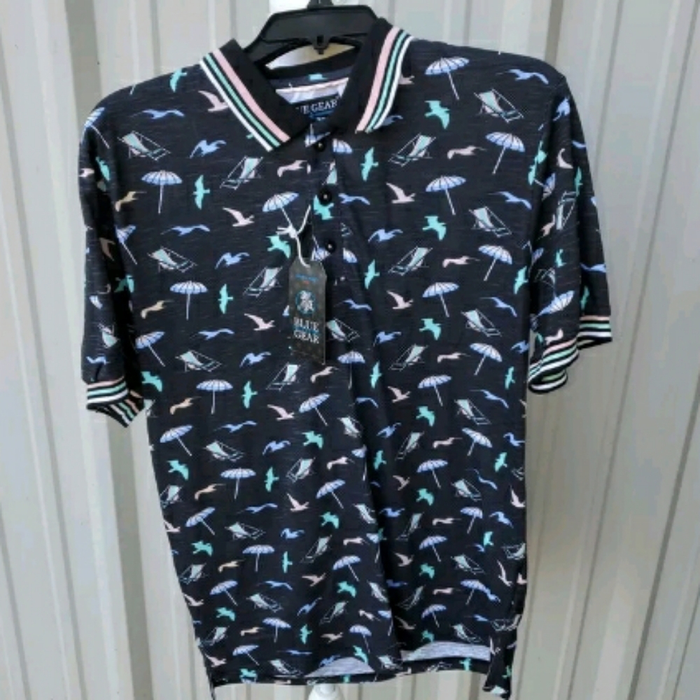 Blue Gear Mens Shirt Size L